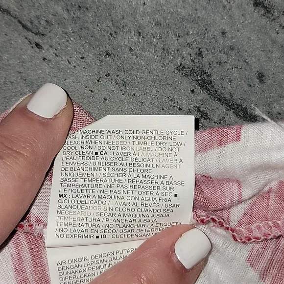 Old Navy Patriotic Tank women's red white blue NWOT size L - Picture 6 of 9